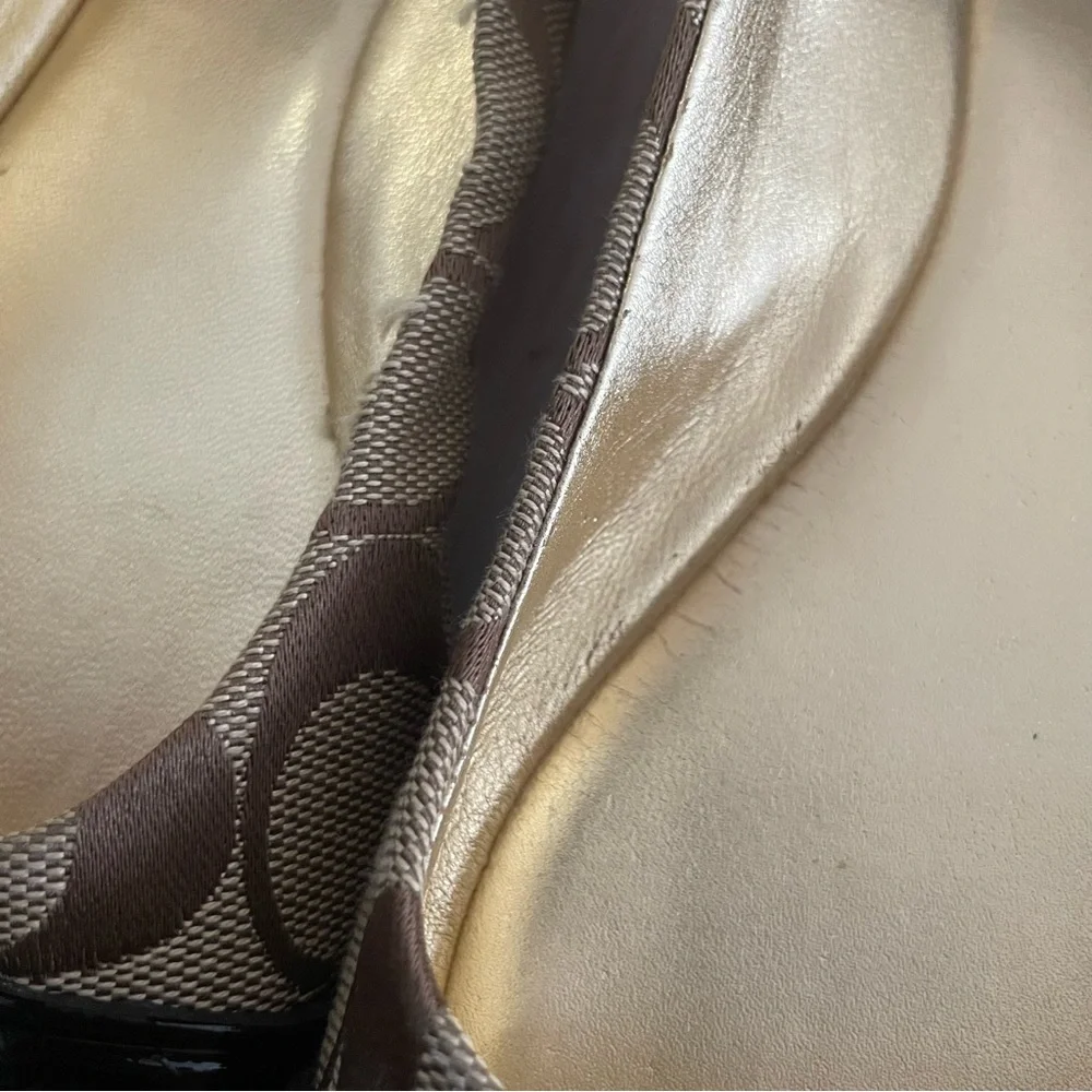 Coach London signature ballet flat size 6 - Picture 11 of 13